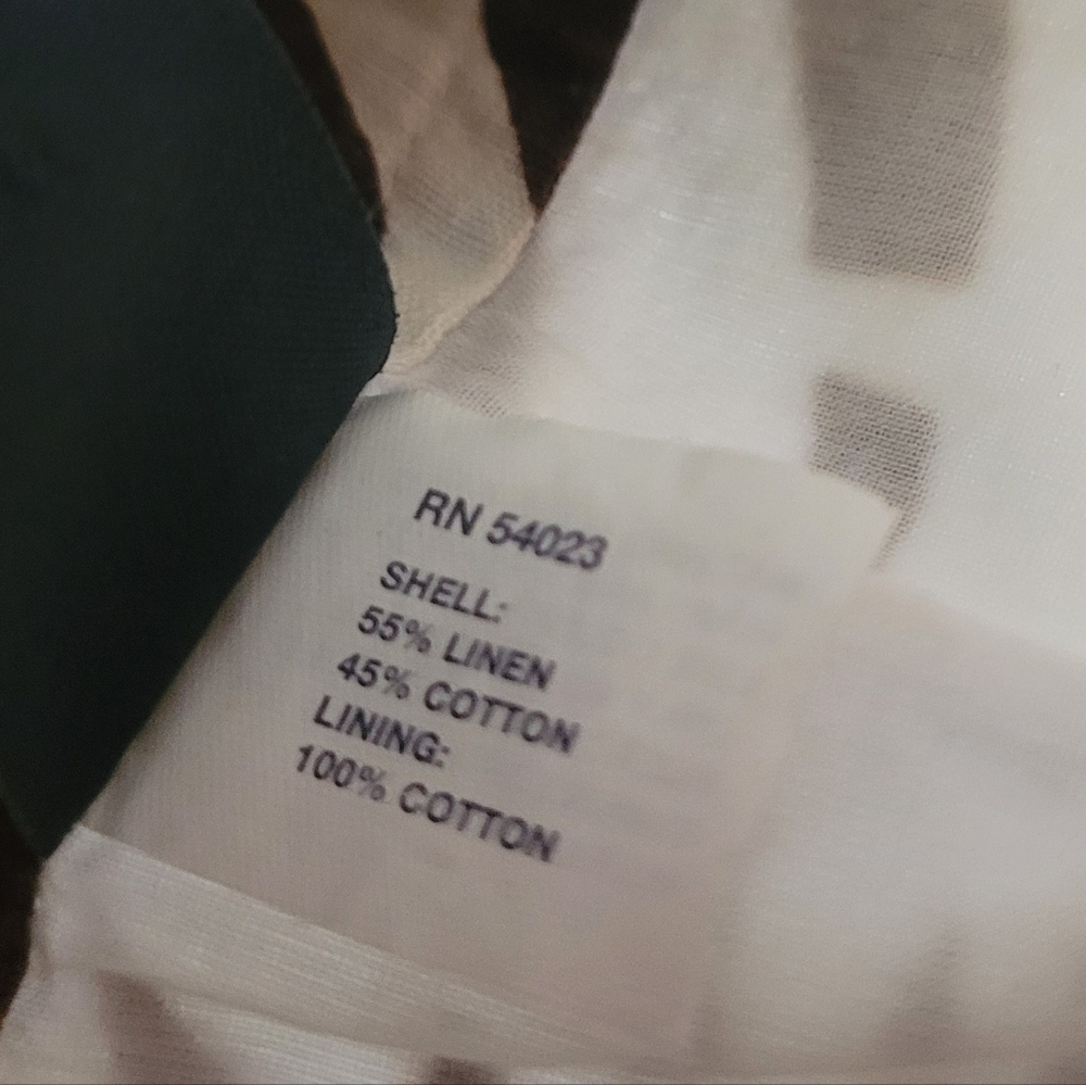 Gap Linen & Cotton Blend Y2K Palm Leaf Skirt - Picture 4 of 4